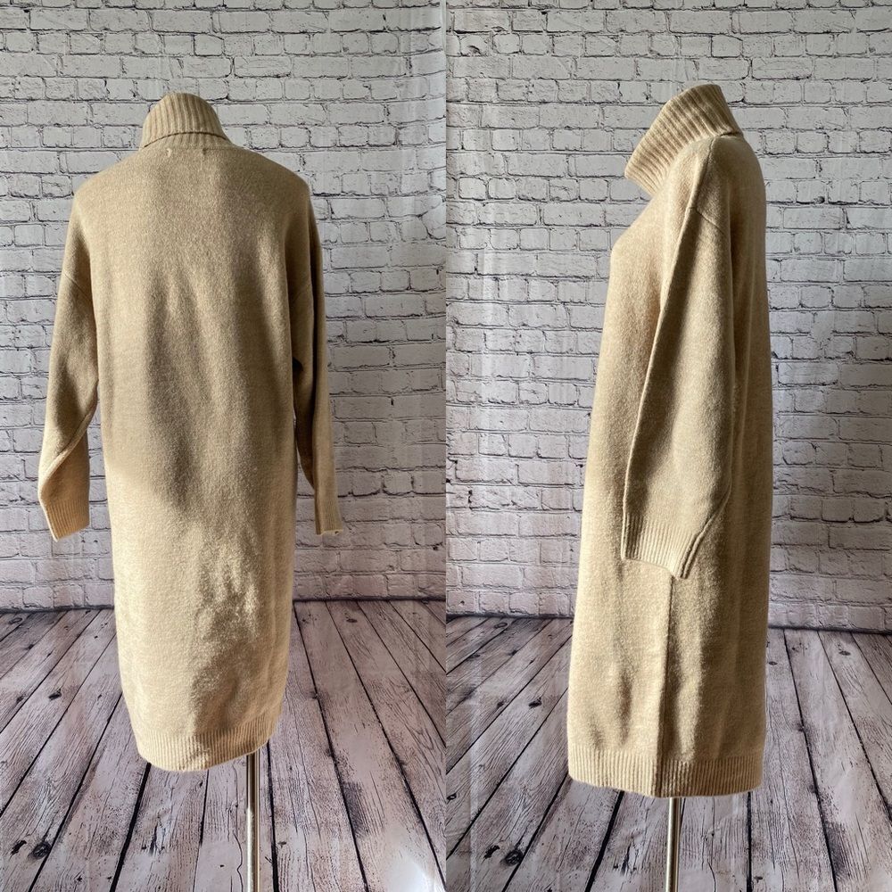 Oak + Fort Sweater Dress oversize cozy classic chic XS Small - Picture 4 of 6